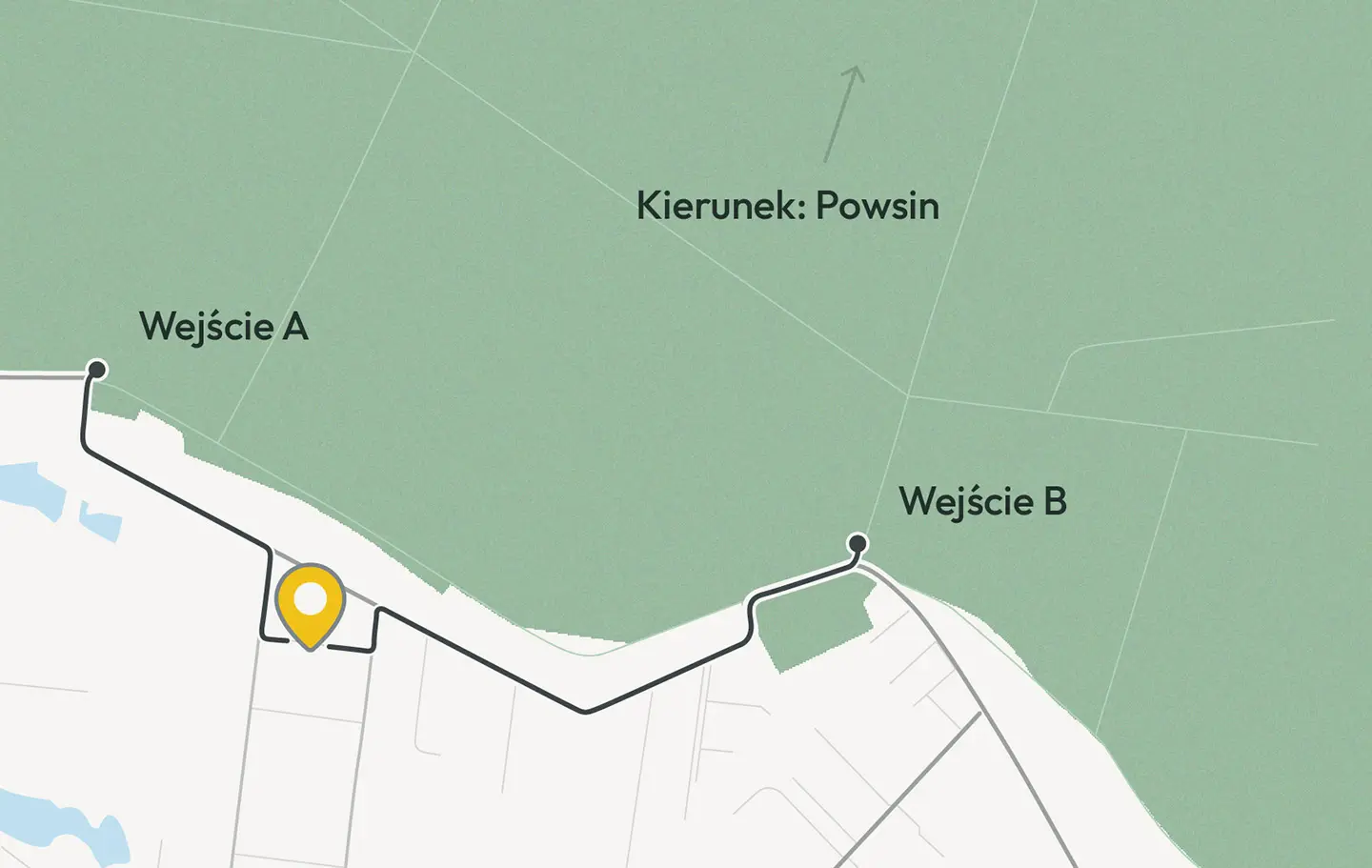 Przykładowa trasa na mapie